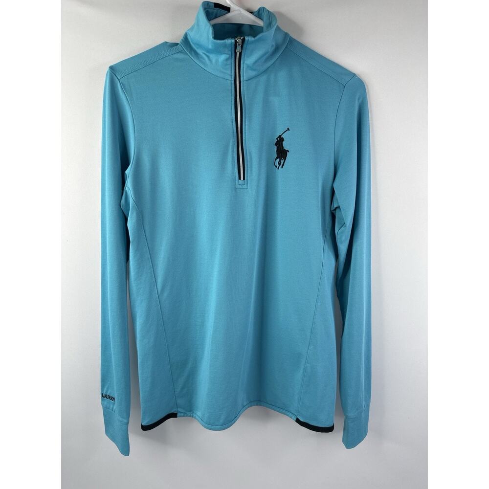 Polo Ralph Lauren Golf 1/4 Zip Pullover Shirt Men’s Medium Big Pony Teal